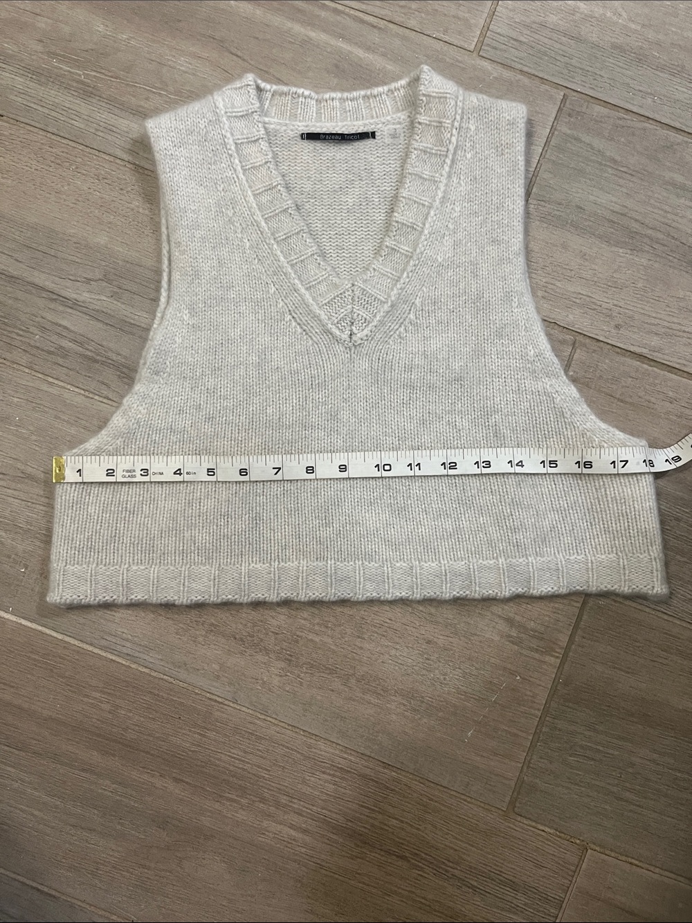 Brazeau Tricot Cashmere top - Picture 7 of 10